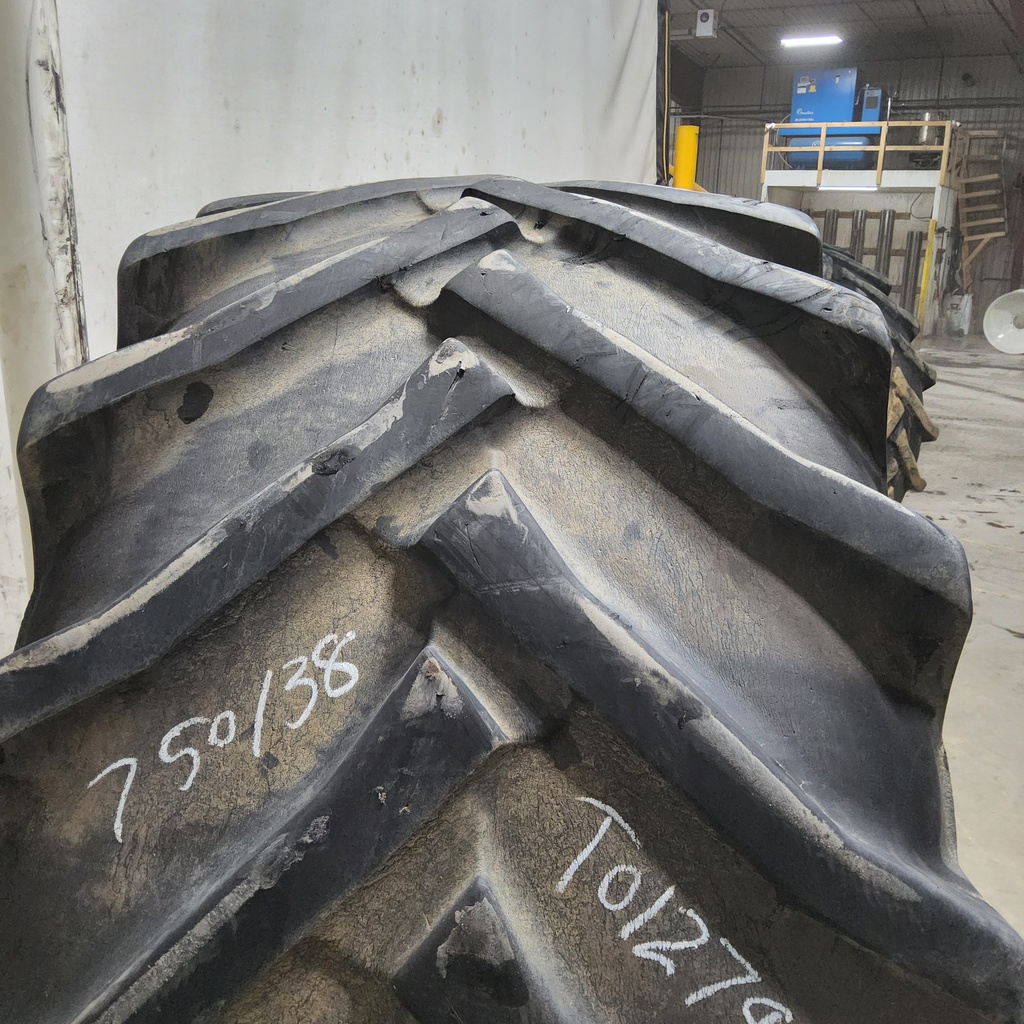 USED 750/65-38 Trelleborg Twin 414 R-1 D (8 Ply), A8 45% for Sale